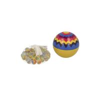 Tin of Marbles 9cm image