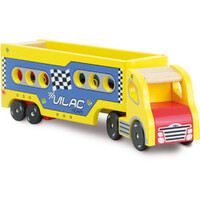 Articulated lorry with 2 friction cars  image