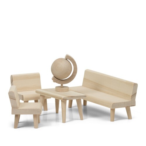 Lundby DIY Doll House Furniture -Living Room Set