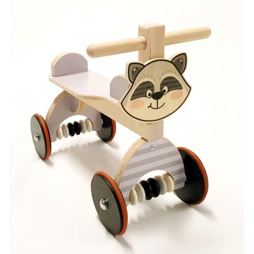 Hess-Spielzeug Raccoon Wooden Scooter
