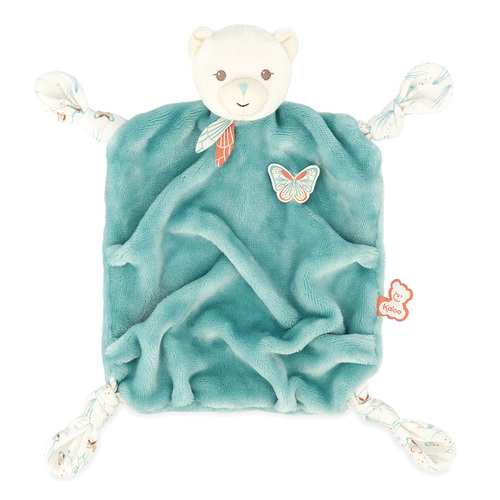 Plume Doudou Bear Teal