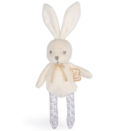 Perle Rabbit Rattle - Cream (12cm)