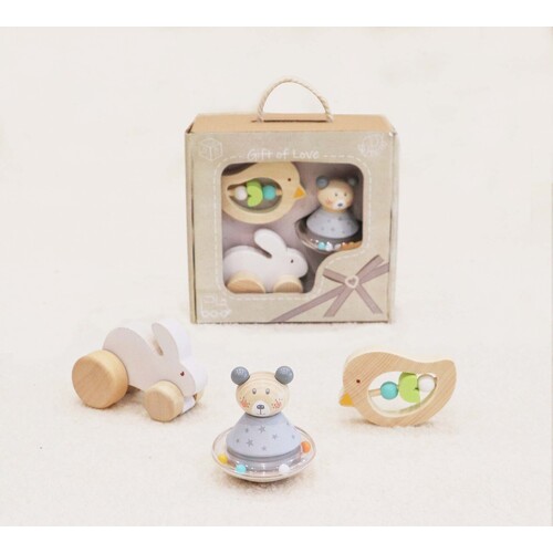 Baby Gift Set - Bunny, Bird, Bear