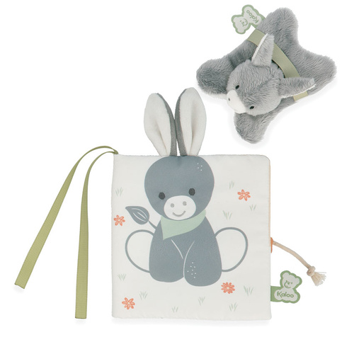 Kaloo - Les Amis Donkey Soft Book