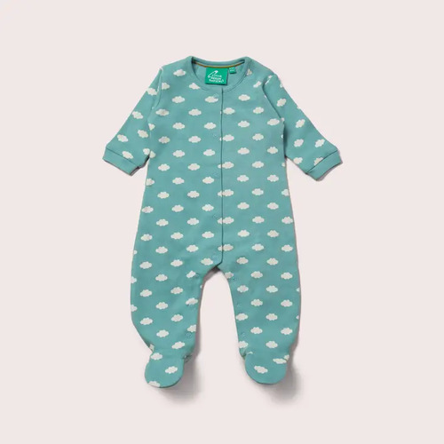Fluffy Cloud Organic Babygrow  [Size: Newborn]
