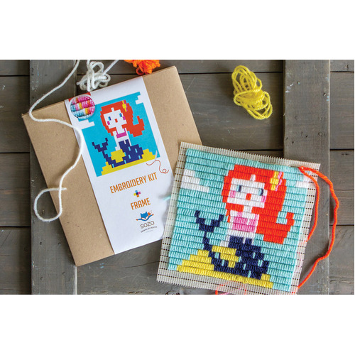 Needlepoint - Picture Frame Kit [Type: Mermaid]