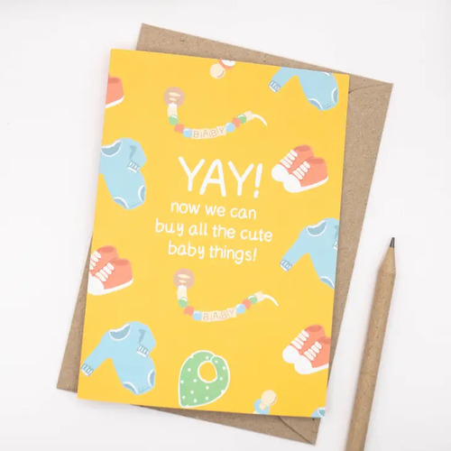Now We Can Buy All The Cute Baby Things!