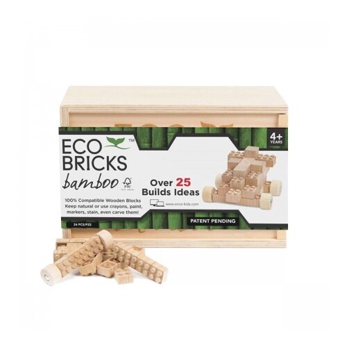 Eco-bricks - Bamboo (24 piece)