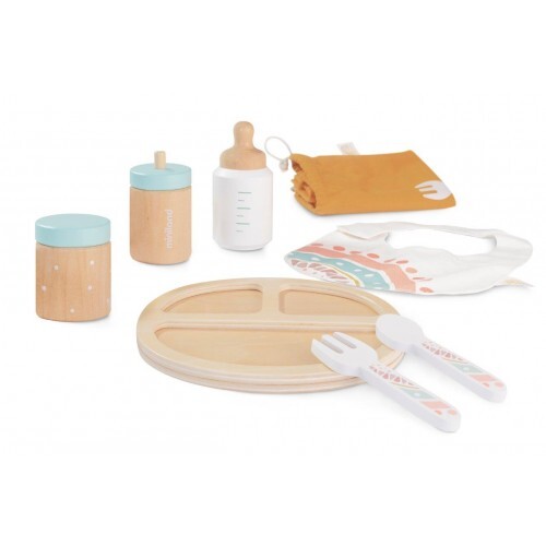 Doll Wooden Feeding Set (8 piece)