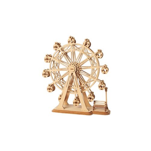 Classical 3D Wooden Ferris Wheel
