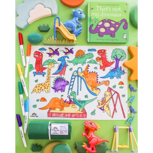 Dino-motions Scribble Mat