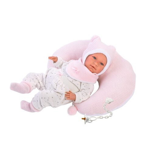 Doll - Mimi Luna Rosa (42cm) soft body - crying baby