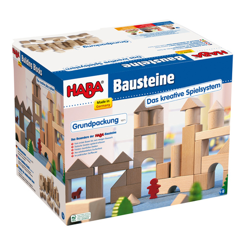 HABA - Natural Building Blocks Starter Set (26 pce)