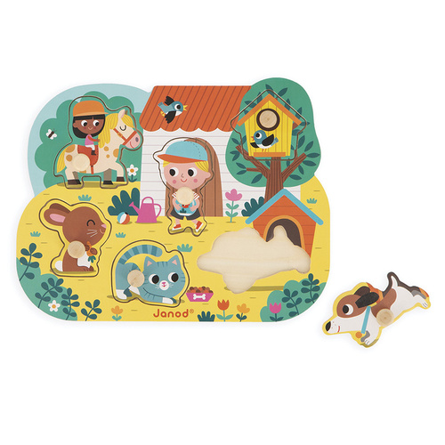 Country Peg Puzzle