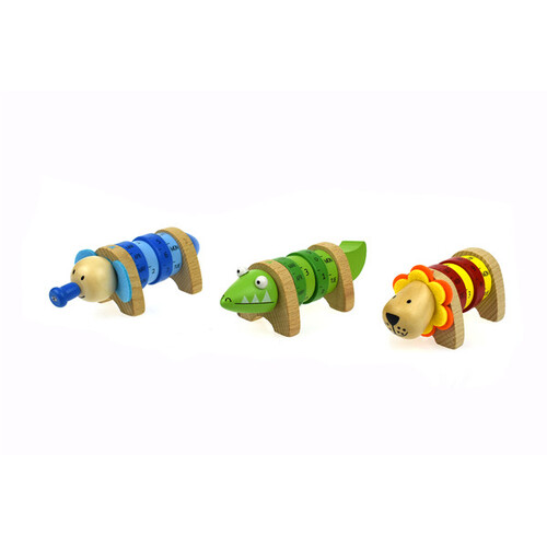 WOODEN CALENDAR-JUNGLE ANIMALS