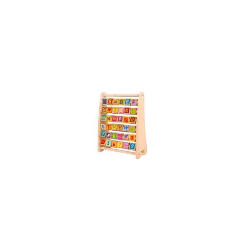 ALPHABET ABACUS NATURAL