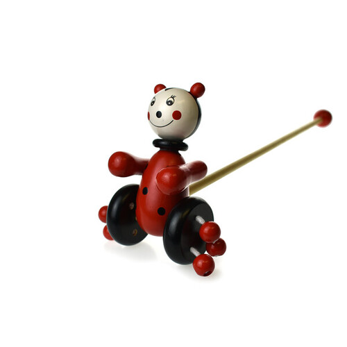 PUSH-A-LONG LADYBIRD