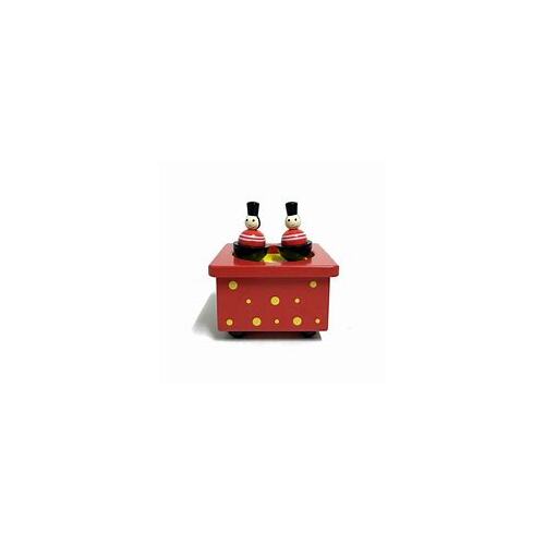 Wooden Magnetic Music Box - Soldiers