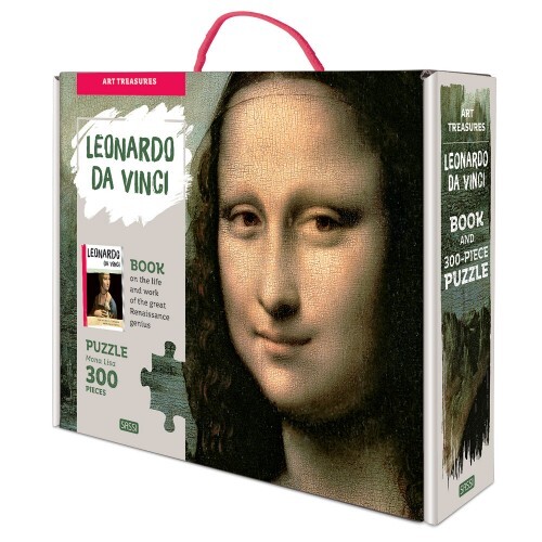 PuzzleBook Set  Leonardo da Vinci Mona Lisa