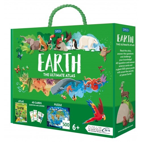 The Ultimate Atlas and Puzzle Set - Earth (500 piece)