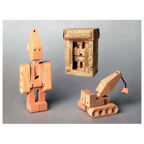 SM WOODEN TRANSFORMER - CRANE