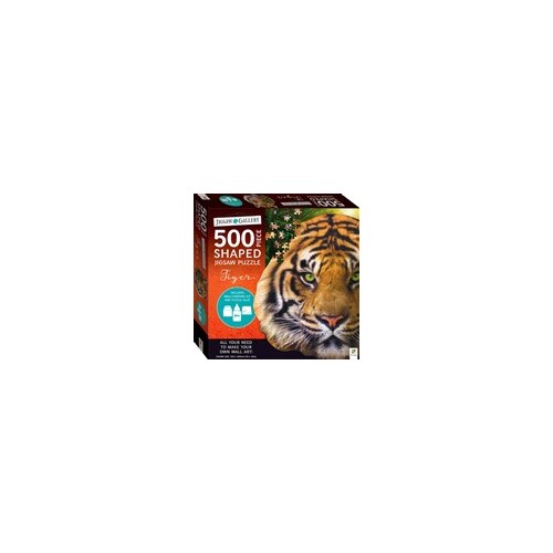 Shaped Puzzle - Tiger (21.3 x 20.9")