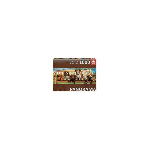 Puppies on the Bench - Panorama (1000 pce)