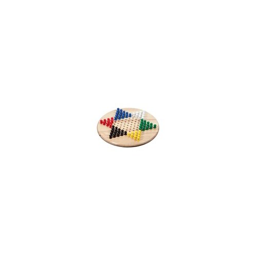 Chinese Checkers - with wood pegs