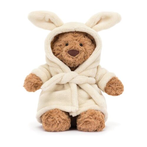Jellycat Bartholomew Bear Bathrobe Brown