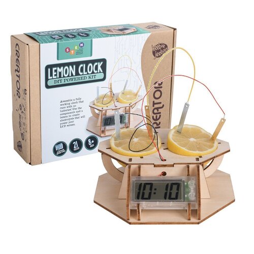 Lemon Clock - wood kit