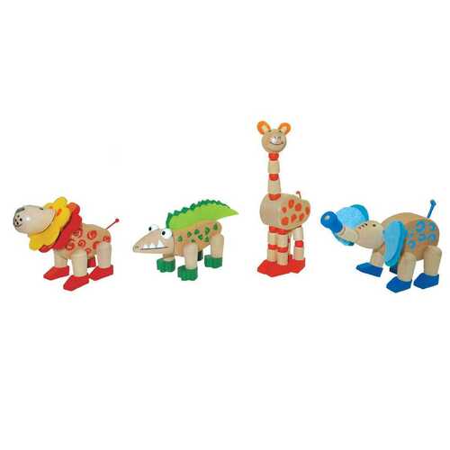 Wooden Flexi Jungle Animal
