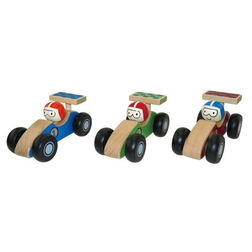 WOODEN RACING CAR