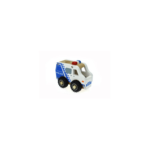 KD WOODEN POLICE CAR