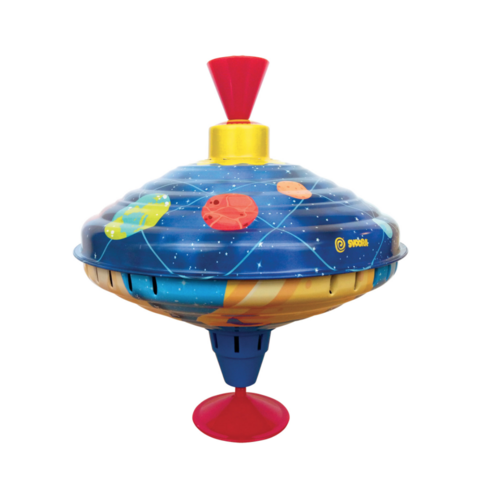 SPINNING TOP WITH SOUND ‘SPACE’