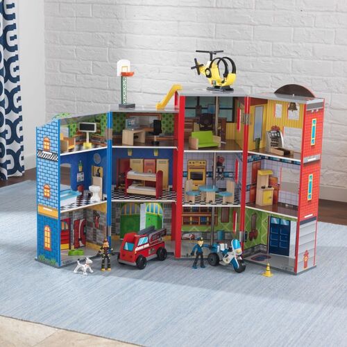 Every Day Heroes Wooden Play Set