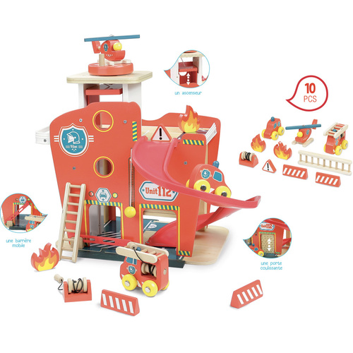 Wooden Fire Station